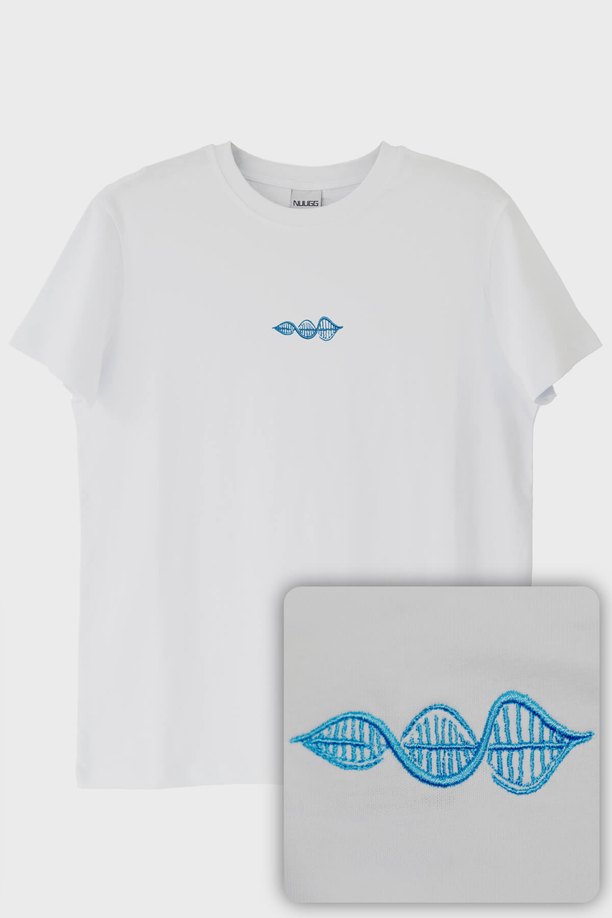 Mavi DNA Nakışlı Tişört
