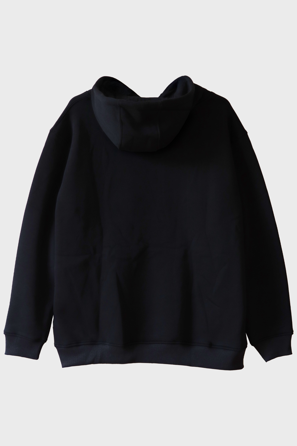 Kozmik Yıldız Desenli Siyah Hoodie