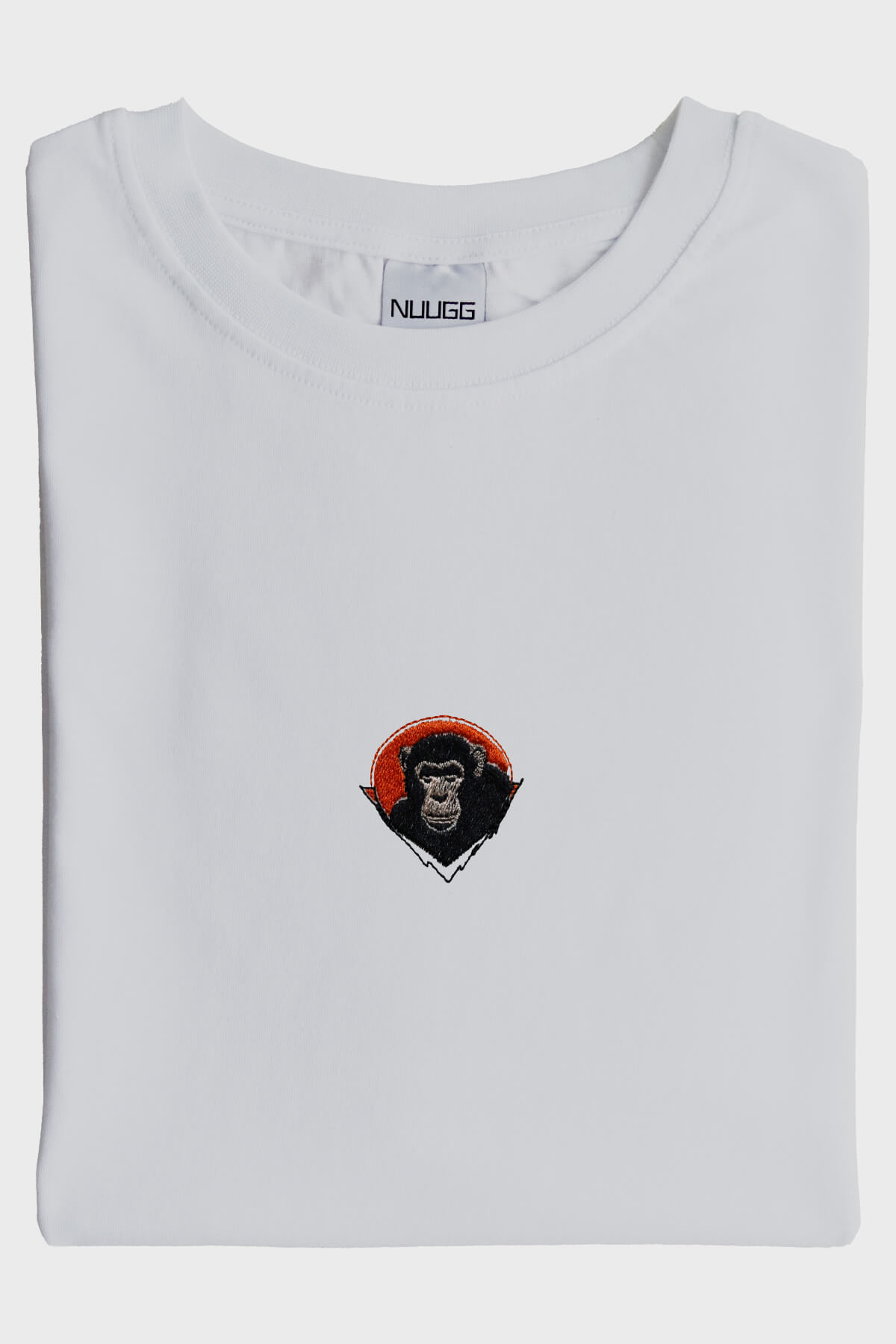 Şempanze Nakışlı T-Shirt