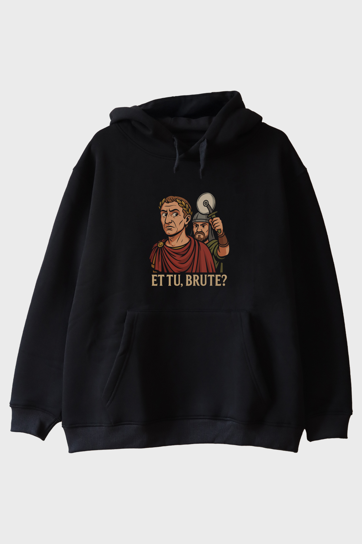 Roma Usulü İhanet Siyah Hoodie
