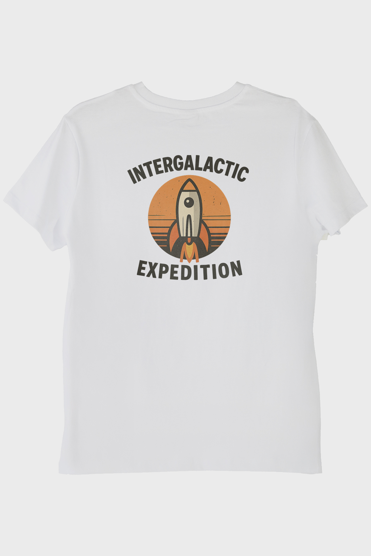 Intergalactic Expedition Beyaz Tişört