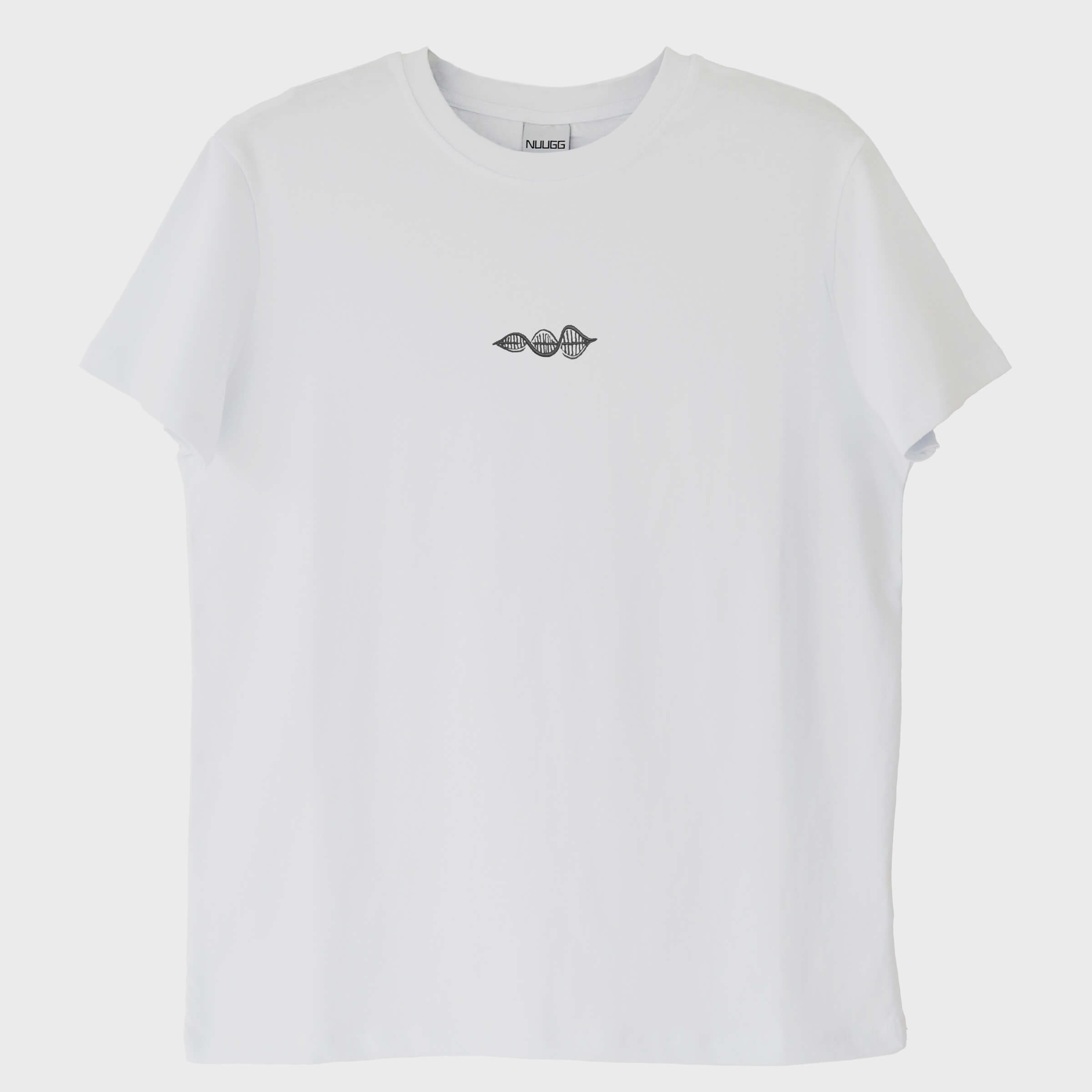 Gri DNA Nakışlı T-Shirt