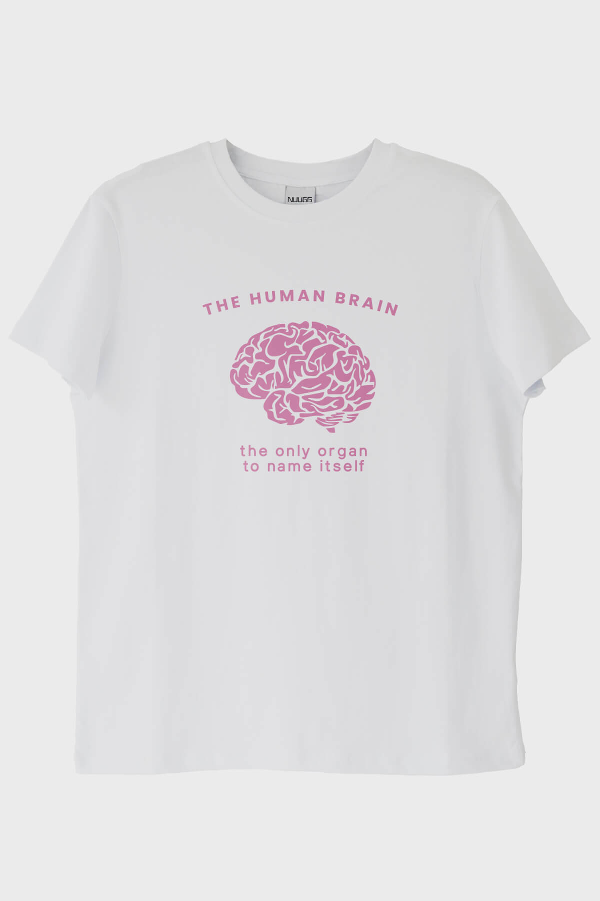 The Human Brain Baskılı Tasarım Beyaz Tişört