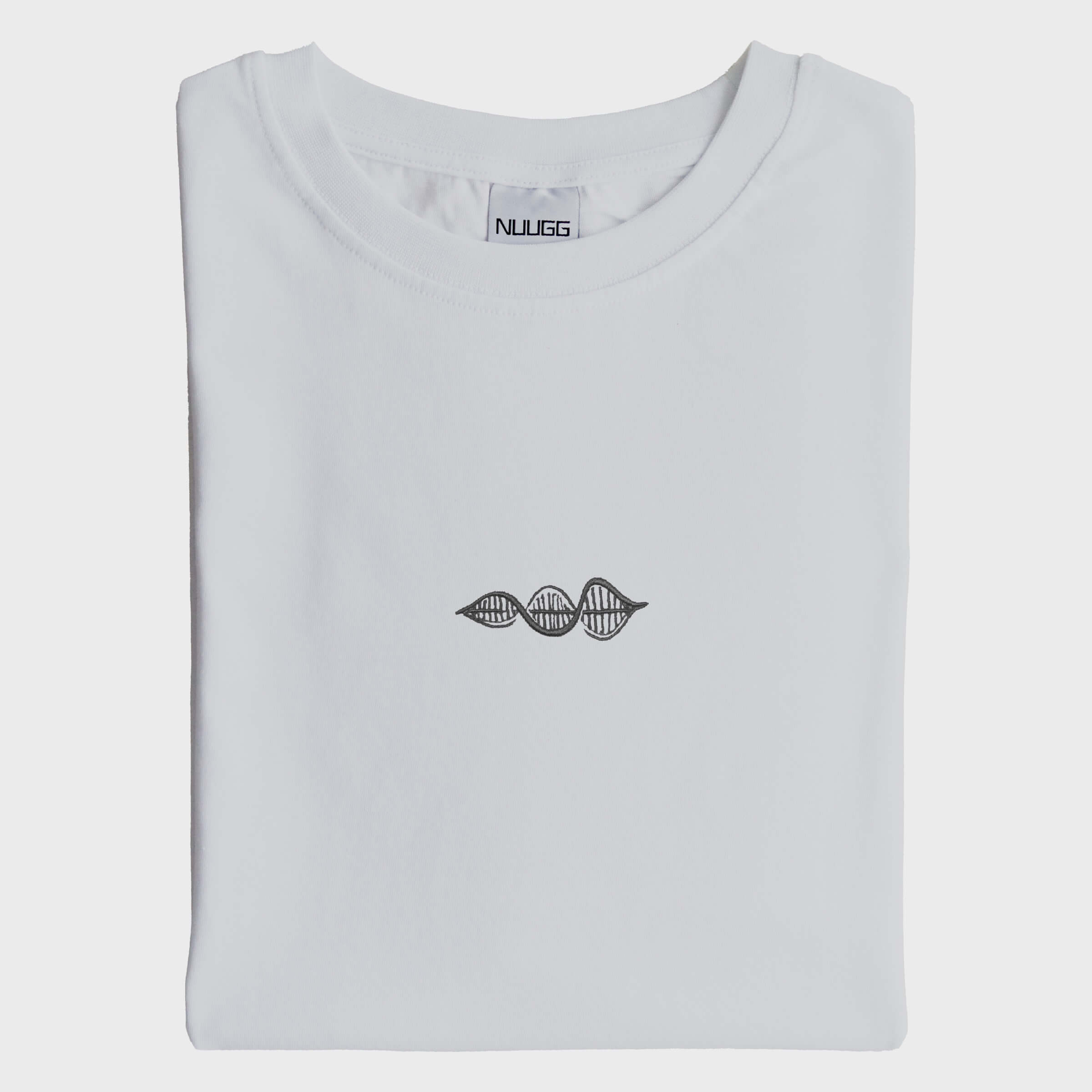 Gri DNA Nakışlı T-Shirt