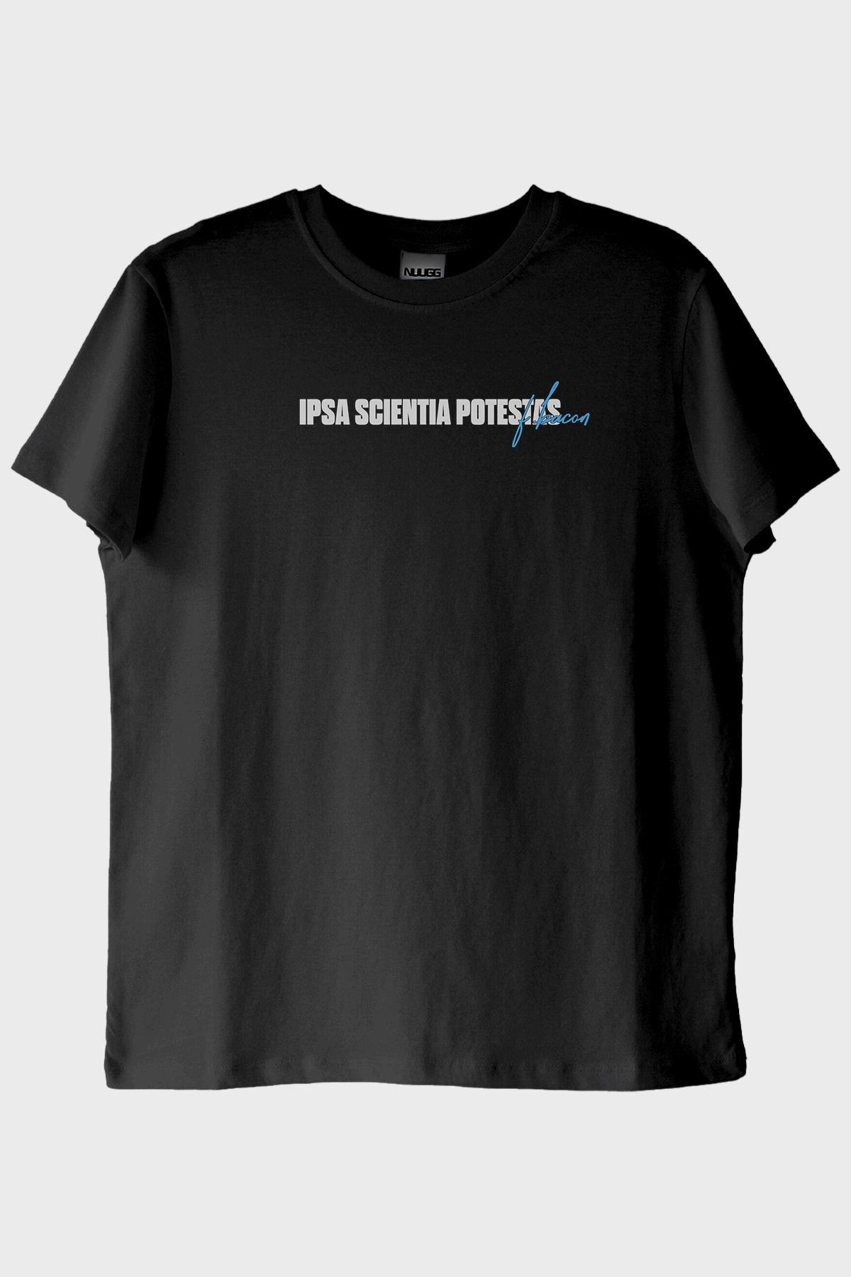 Ipsa Scientia Potestas Est Siyah Tişört