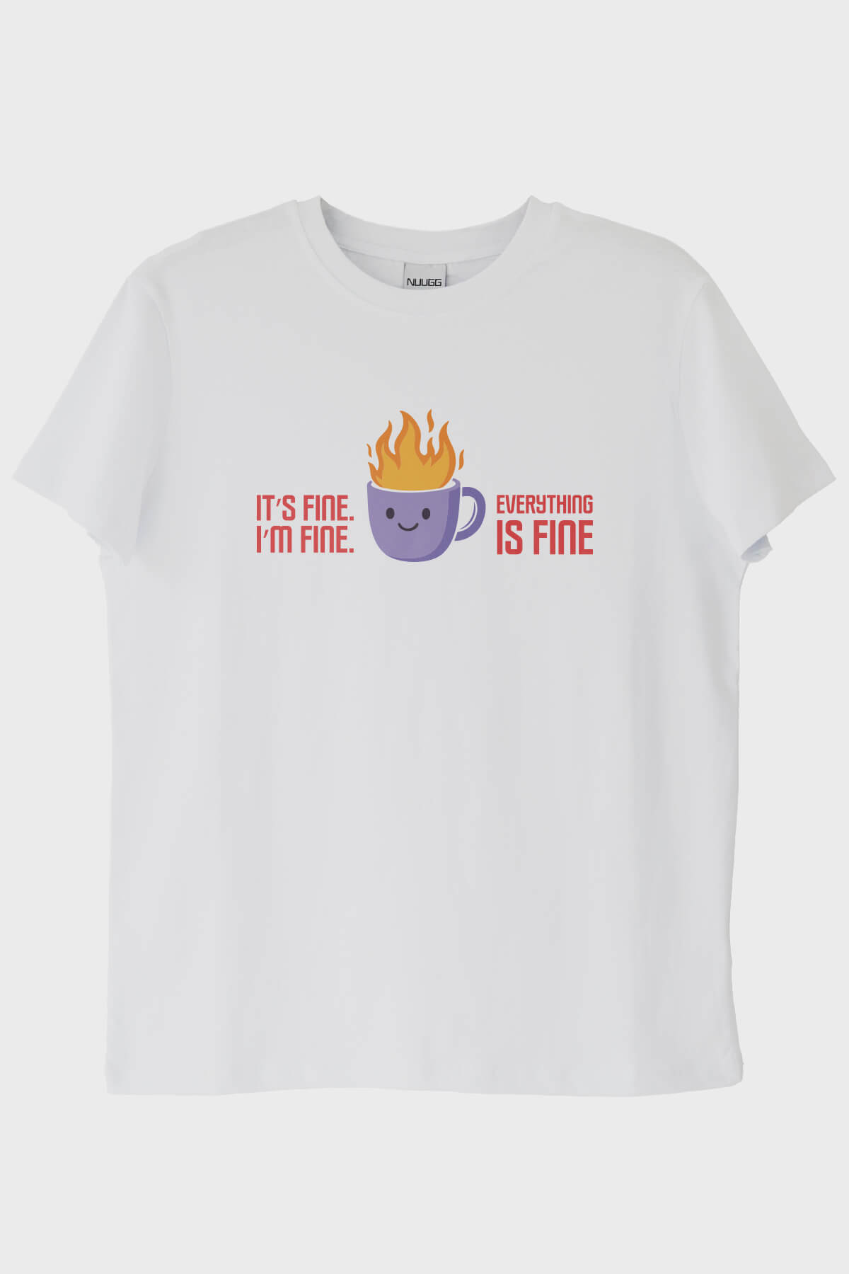 Im Fine Mizahi Beyaz Tişört