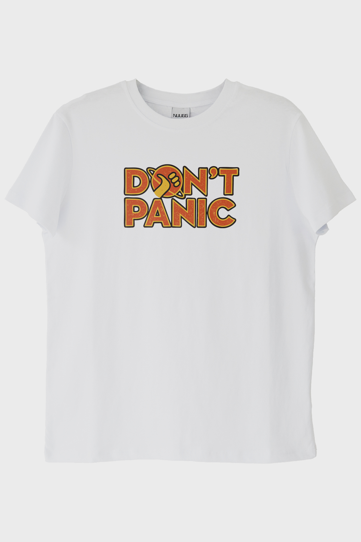 Dont Panic Beyaz Tişört