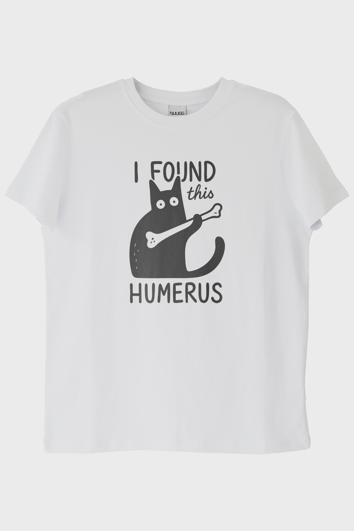 Humerus Mizahi Beyaz Tişört