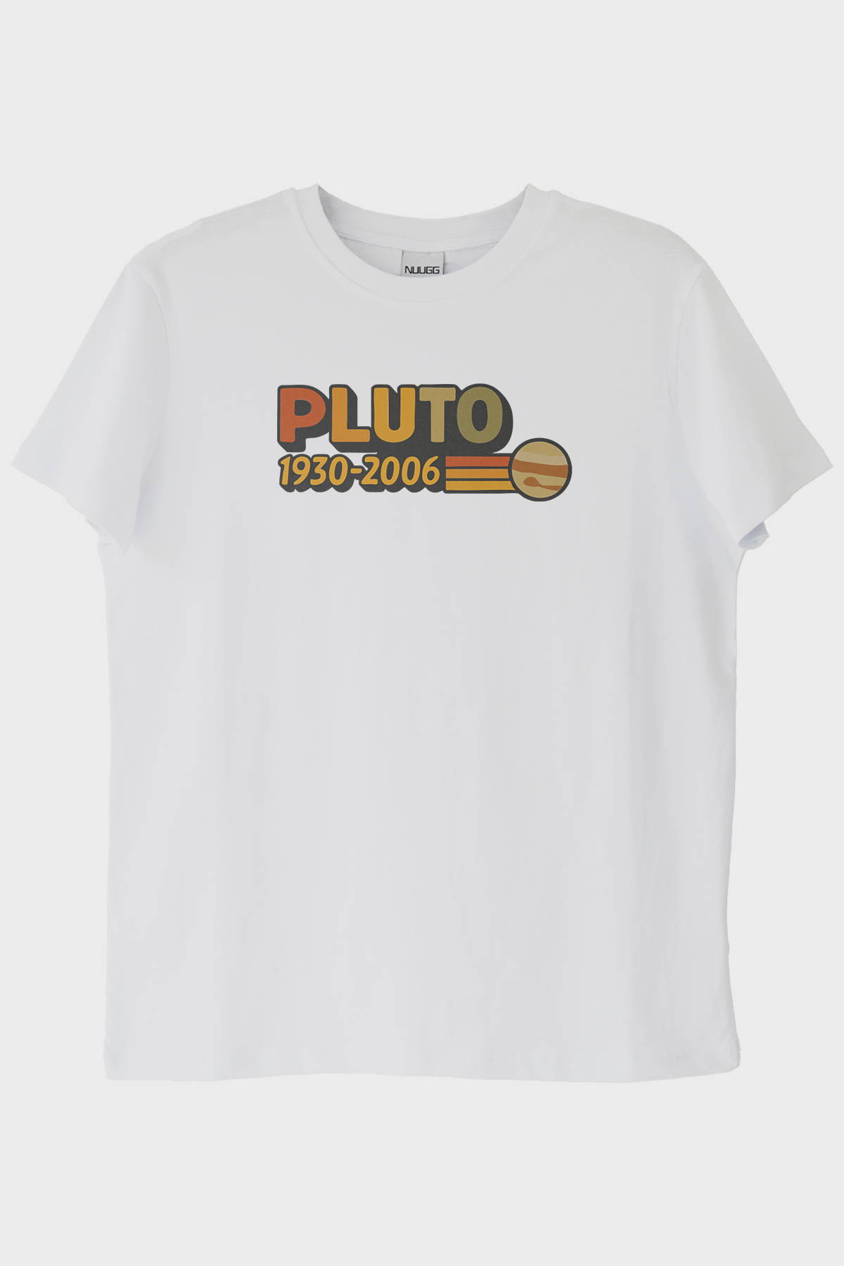 RIP Pluto Beyaz Tişört